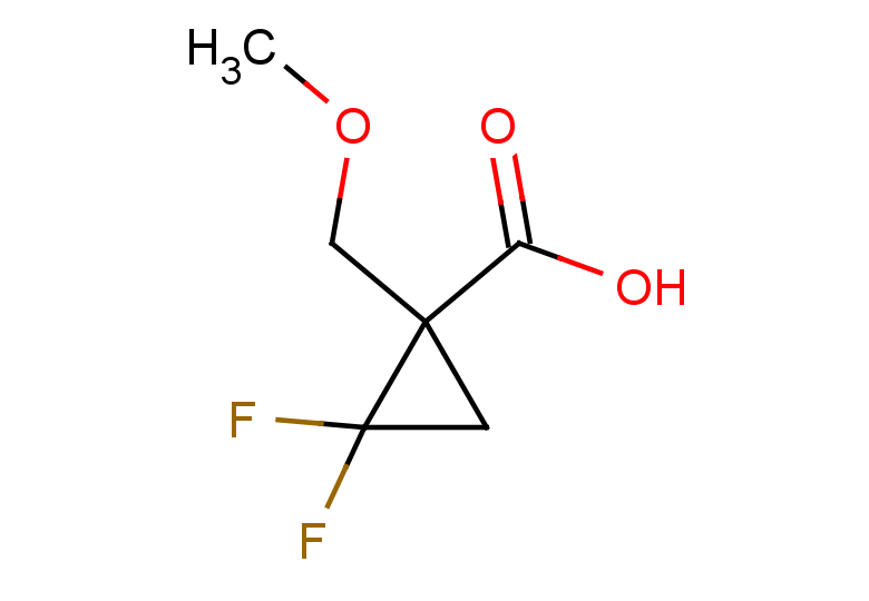 2,2-difluoro-1-(methoxymethyl)cyclopropane-1-carboxylic acid