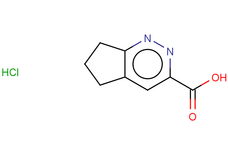 5H,6H,7H-cyclopenta[c]pyridazine-3-carboxylic acid hydrochloride