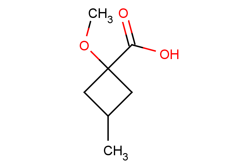 1-methoxy-3-methylcyclobutane-1-carboxylic acid, Mixture of diastereomers