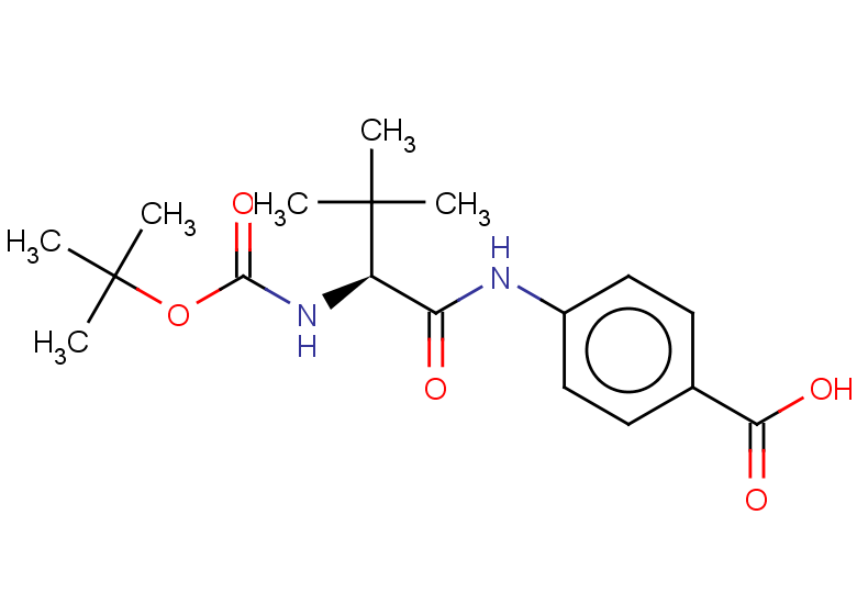 4-[(2S)-2-{[(tert-butoxy)carbonyl]amino}-3,3-dimethylbutanamido]benzoic acid