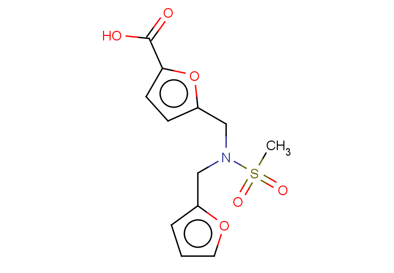 5-({N-[(furan-2-yl)methyl]methanesulfonamido}methyl)furan-2-carboxylic acid