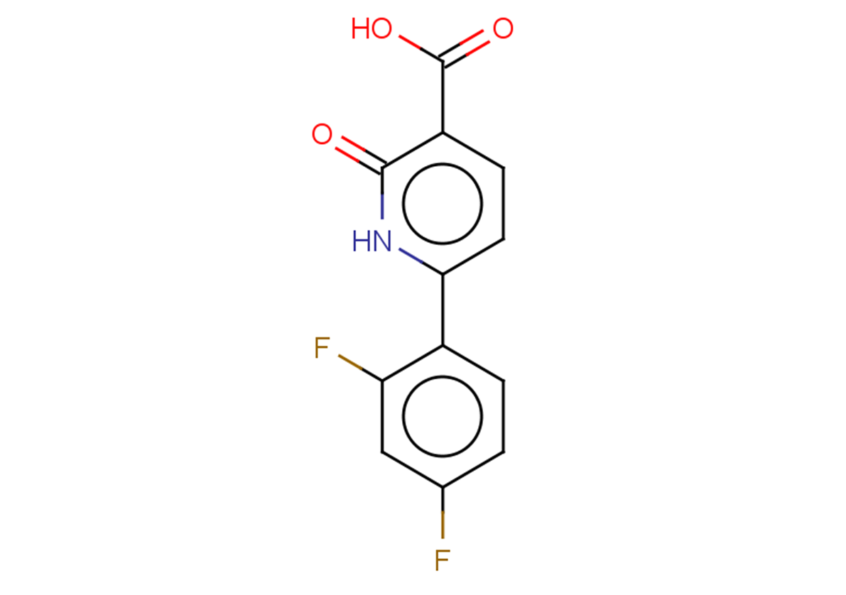 6-(2,4-difluorophenyl)-2-oxo-1,2-dihydropyridine-3-carboxylic acid