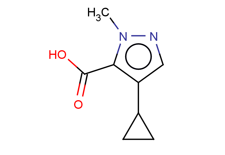 4-cyclopropyl-1-methyl-1H-pyrazole-5-carboxylic acid