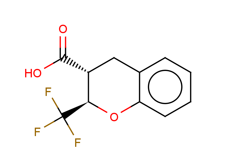 rac-(2R,3R)-2-(trifluoromethyl)-3,4-dihydro-2H-1-benzopyran-3-carboxylic acid, trans