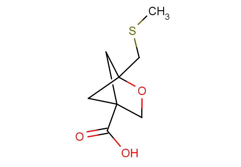 1-[(methylsulfanyl)methyl]-2-oxabicyclo[2.1.1]hexane-4-carboxylic acid