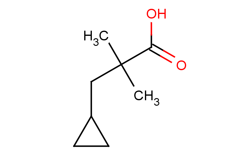 3-cyclopropyl-2,2-dimethylpropanoic acid