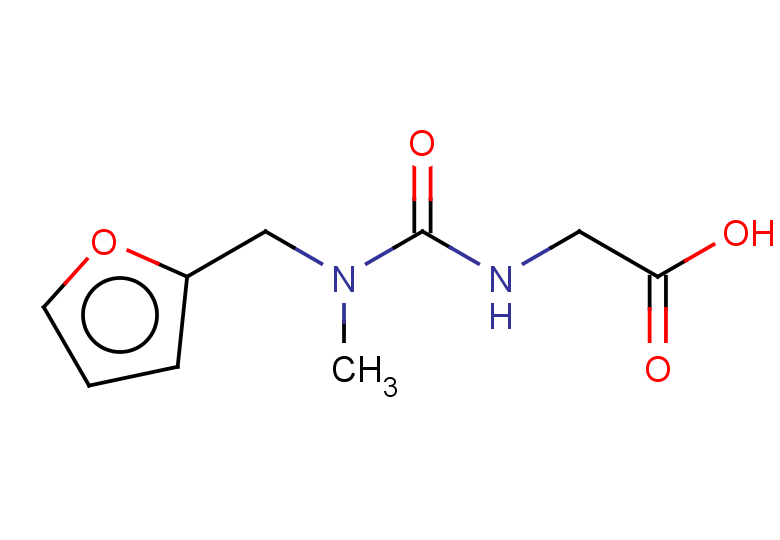 2-([(furan-2-ylmethyl)(methyl)carbamoyl]amino)acetic acid