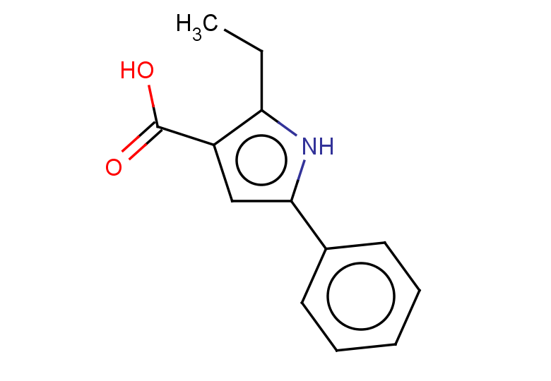 2-ethyl-5-phenyl-1H-pyrrole-3-carboxylic acid