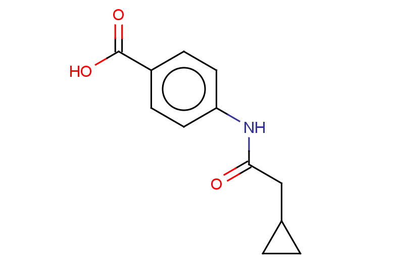 4-(2-cyclopropylacetamido)benzoic acid