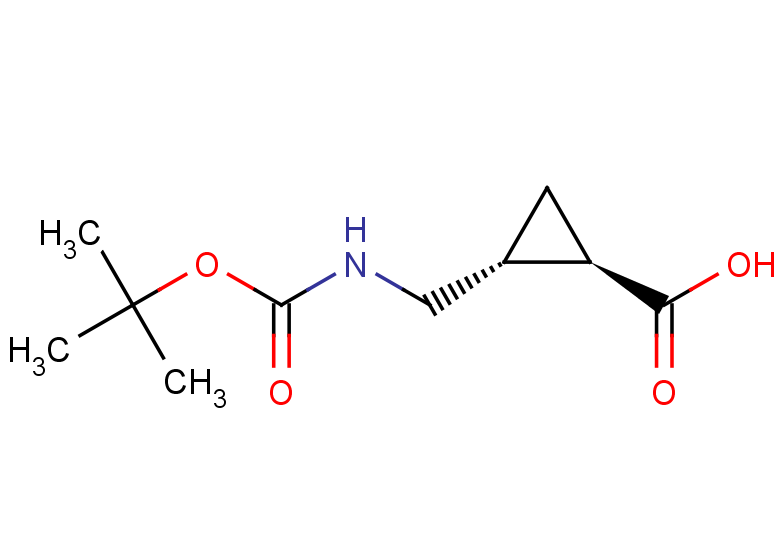 rac-(1R,2R)-2-({[(tert-butoxy)carbonyl]amino}methyl)cyclopropane-1-carboxylic acid
