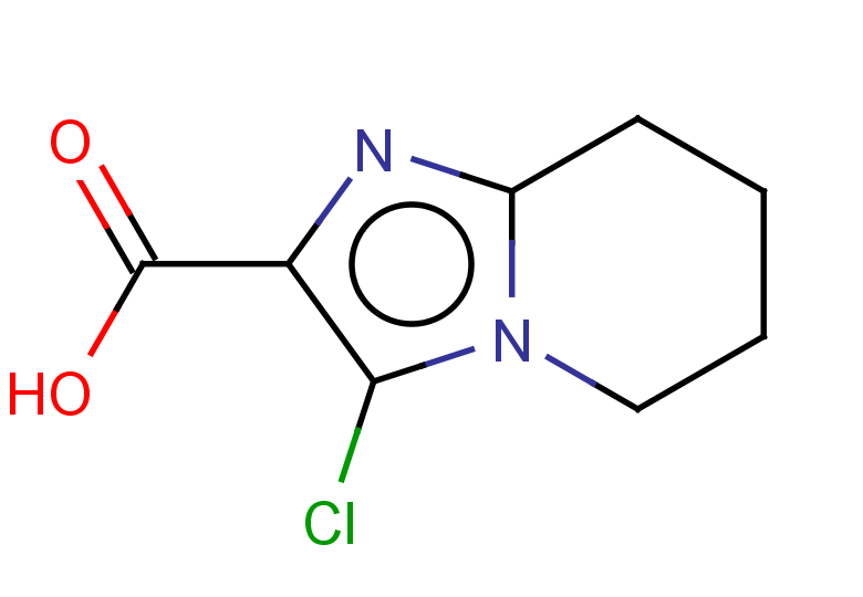 3-chloro-5H,6H,7H,8H-imidazo[1,2-a]pyridine-2-carboxylic acid