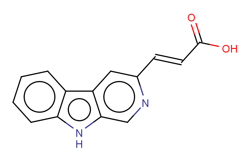 (2E)-3-{9H-pyrido[3,4-b]indol-3-yl}prop-2-enoic acid