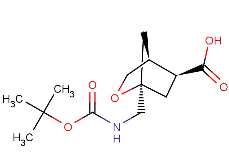 rac-(1R,4R,5R)-1-({[(tert-butoxy)carbonyl]amino}methyl)-2-oxabicyclo[2.2.1]heptane-5-carboxylic acid