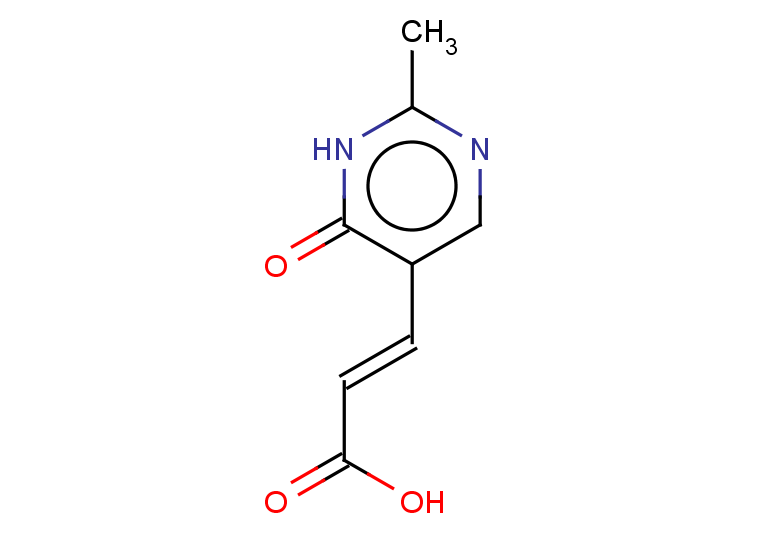 (2E)-3-(2-methyl-6-oxo-1,6-dihydropyrimidin-5-yl)prop-2-enoic acid
