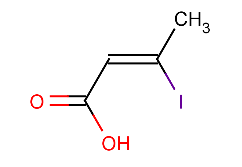 (2Z)-3-iodobut-2-enoic acid