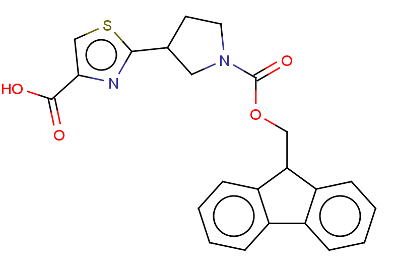 2-(1-{[(9H-fluoren-9-yl)methoxy]carbonyl}pyrrolidin-3-yl)-1,3-thiazole-4-carboxylic acid