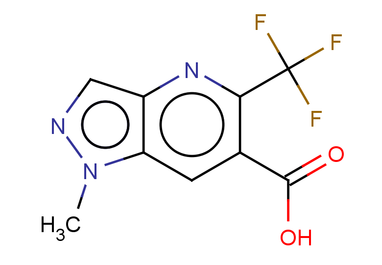 1-methyl-5-(trifluoromethyl)-1H-pyrazolo[4,3-b]pyridine-6-carboxylic acid