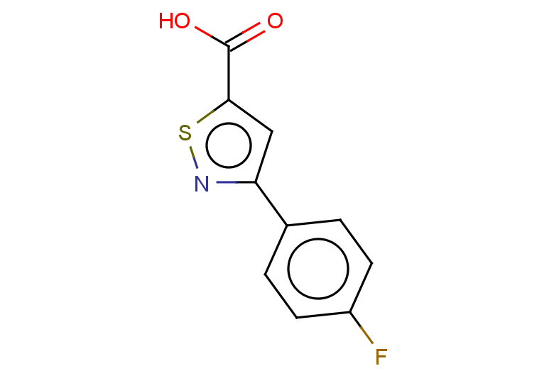 3-(4-fluorophenyl)-1,2-thiazole-5-carboxylic acid