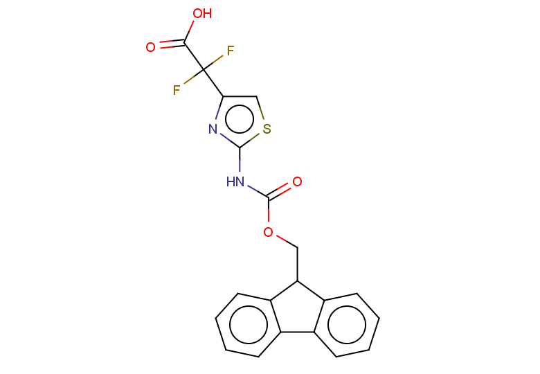 2-[2-({[(9H-fluoren-9-yl)methoxy]carbonyl}amino)-1,3-thiazol-4-yl]-2,2-difluoroacetic acid