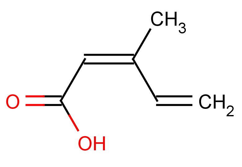 (2Z)-3-methylpenta-2,4-dienoic acid