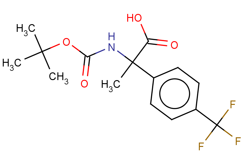 2-{[(tert-butoxy)carbonyl]amino}-2-[4-(trifluoromethyl)phenyl]propanoic acid