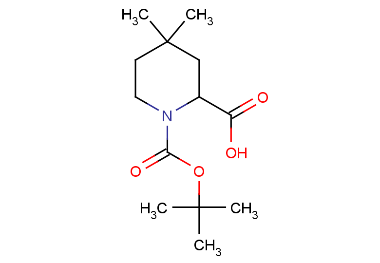 1-[(tert-butoxy)carbonyl]-4,4-dimethylpiperidine-2-carboxylic acid