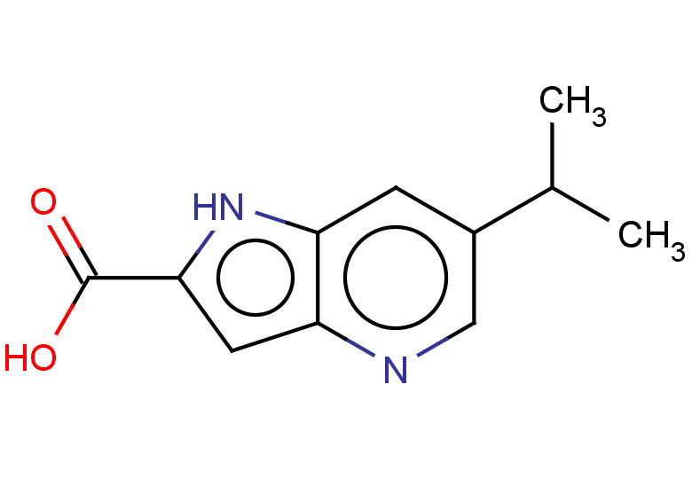 6-(propan-2-yl)-1H-pyrrolo[3,2-b]pyridine-2-carboxylic acid