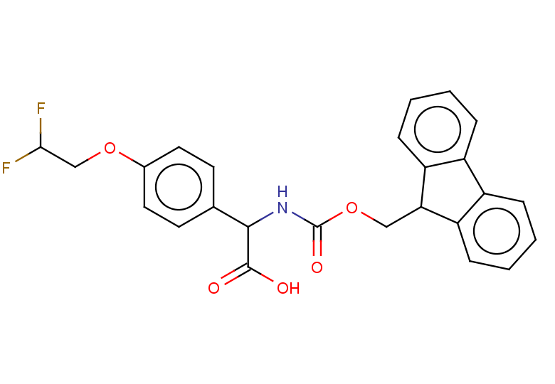 2-[4-(2,2-difluoroethoxy)phenyl]-2-({[(9H-fluoren-9-yl)methoxy]carbonyl}amino)acetic acid