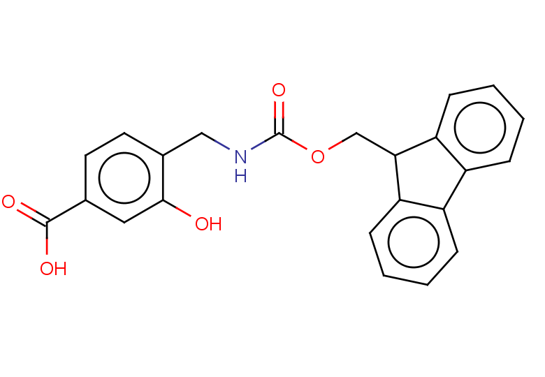 4-[({[(9H-fluoren-9-yl)methoxy]carbonyl}amino)methyl]-3-hydroxybenzoic acid