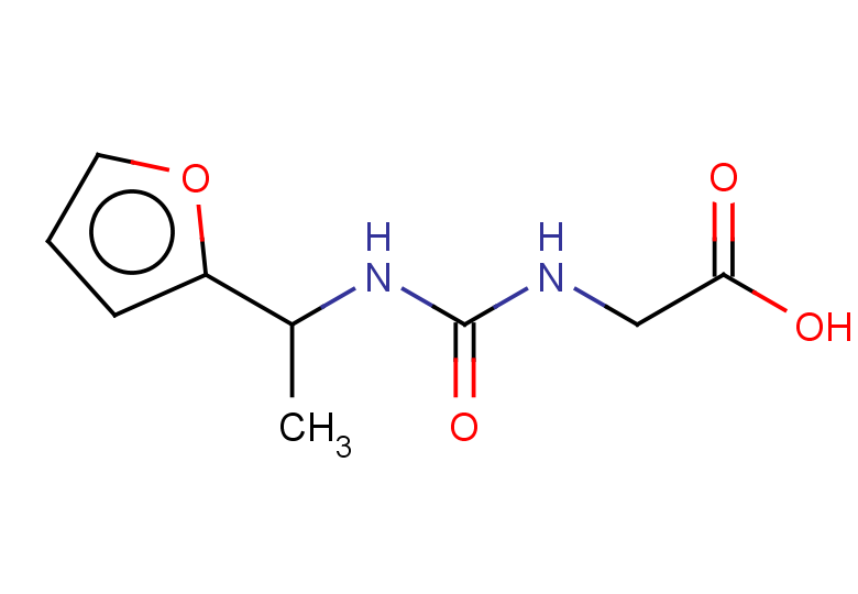 2-(([1-(furan-2-yl)ethyl]carbamoyl)amino)acetic acid
