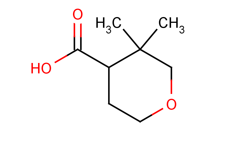 3,3-dimethyloxane-4-carboxylic acid