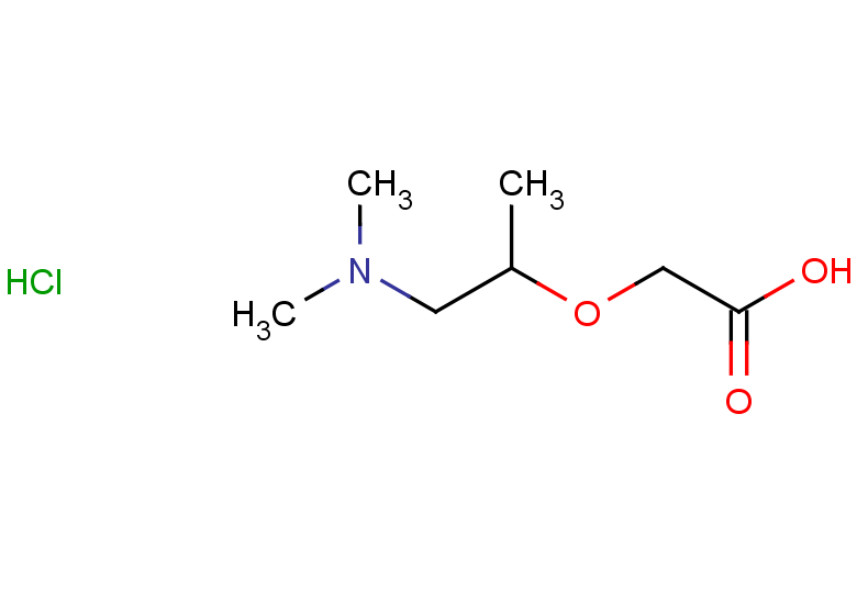 2-{[1-(dimethylamino)propan-2-yl]oxy}acetic acid hydrochloride