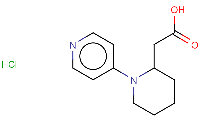2-[1-(pyridin-4-yl)piperidin-2-yl]acetic acid hydrochloride