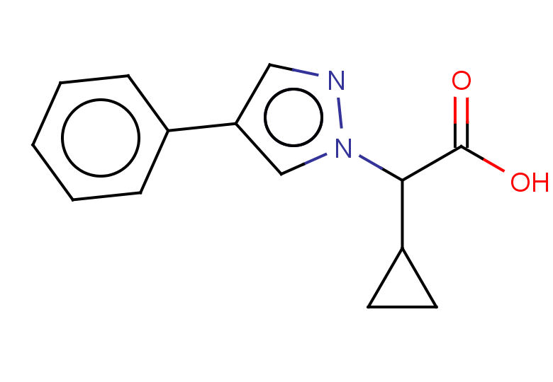 2-CYCLOPROPYL-2-(4-PHENYL-1H-PYRAZOL-1-YL)ACETIC ACID