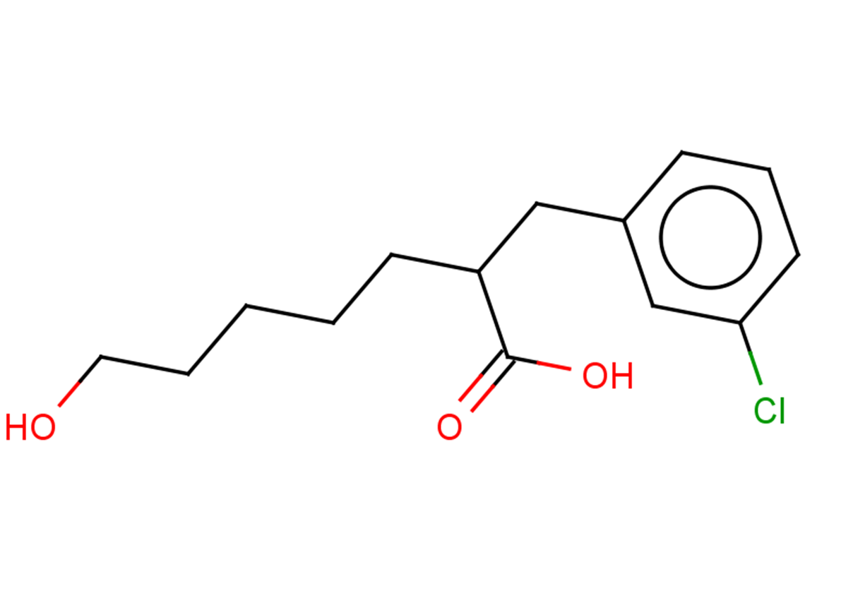 2-[(3-CHLOROPHENYL)METHYL]-7-HYDROXYHEPTANOIC ACID