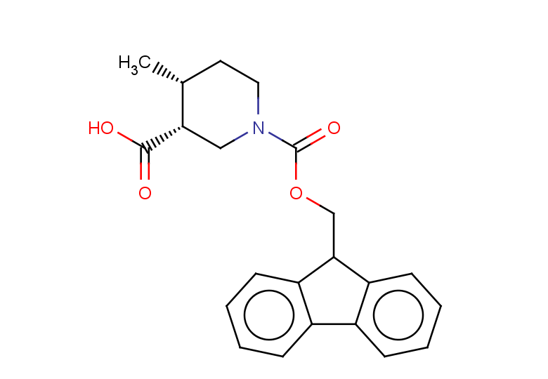 rac-(3R,4R)-1-{[(9H-fluoren-9-yl)methoxy]carbonyl}-4-methylpiperidine-3-carboxylic acid, cis