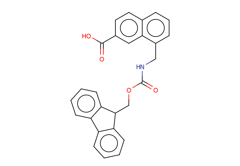8-[({[(9H-fluoren-9-yl)methoxy]carbonyl}amino)methyl]naphthalene-2-carboxylic acid