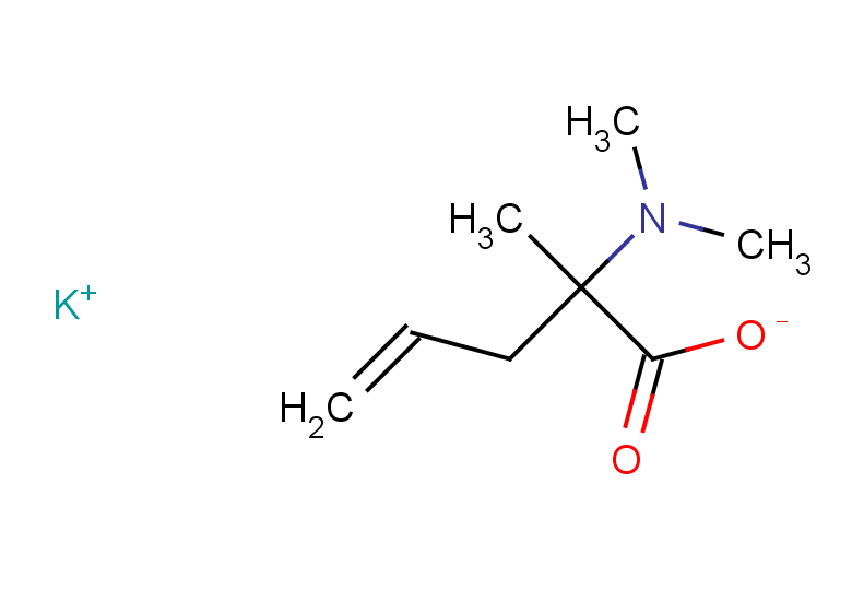 potassium 2-(dimethylamino)-2-methylpent-4-enoate