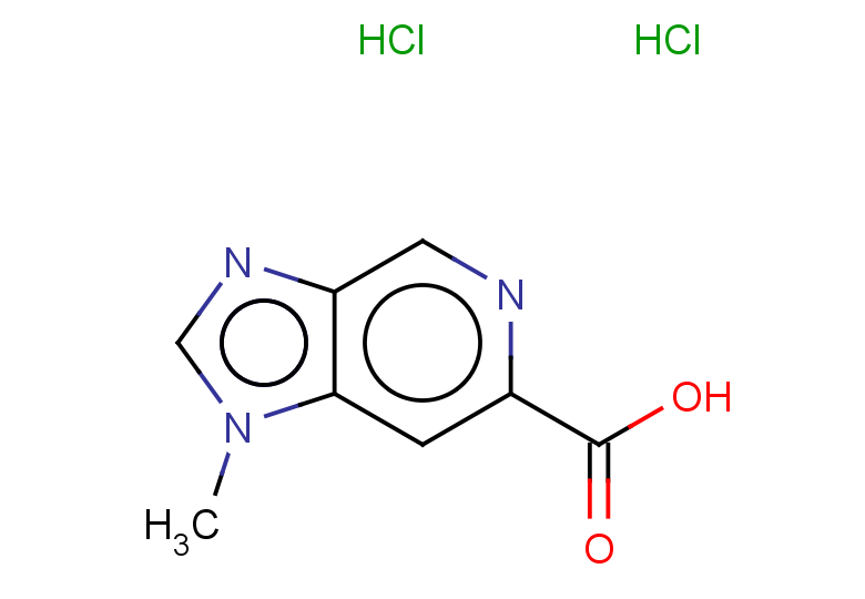 1-methyl-1H-imidazo[4,5-c]pyridine-6-carboxylic acid dihydrochloride