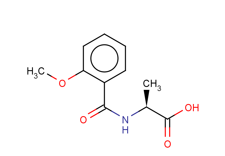 (S)-2-(2-methoxybenzamido)propanoic acid