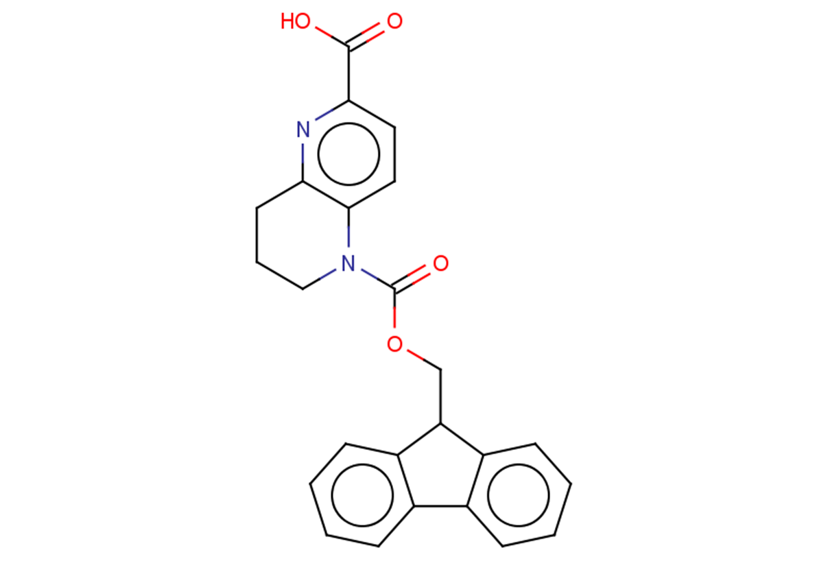5-{[(9H-fluoren-9-yl)methoxy]carbonyl}-5,6,7,8-tetrahydro-1,5-naphthyridine-2-carboxylic acid