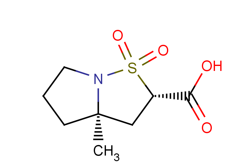 rac-(2R,3aS)-3a-methyl-1,1-dioxo-hexahydro-1lambda6-pyrrolo[1,2-b][1,2]thiazole-2-carboxylic acid