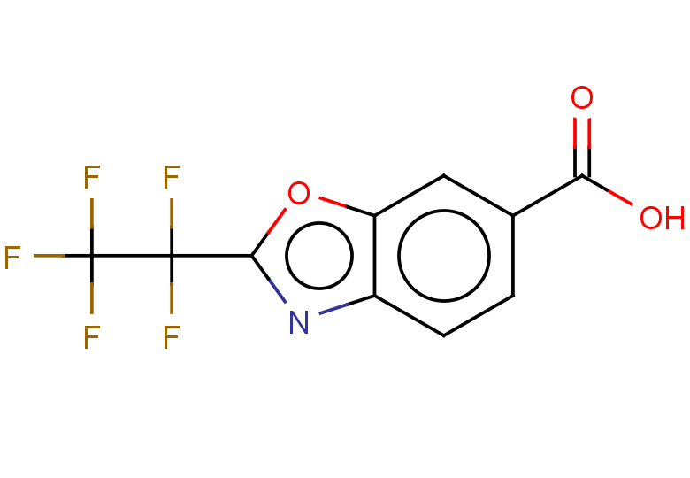 2-(pentafluoroethyl)-1,3-benzoxazole-6-carboxylic acid