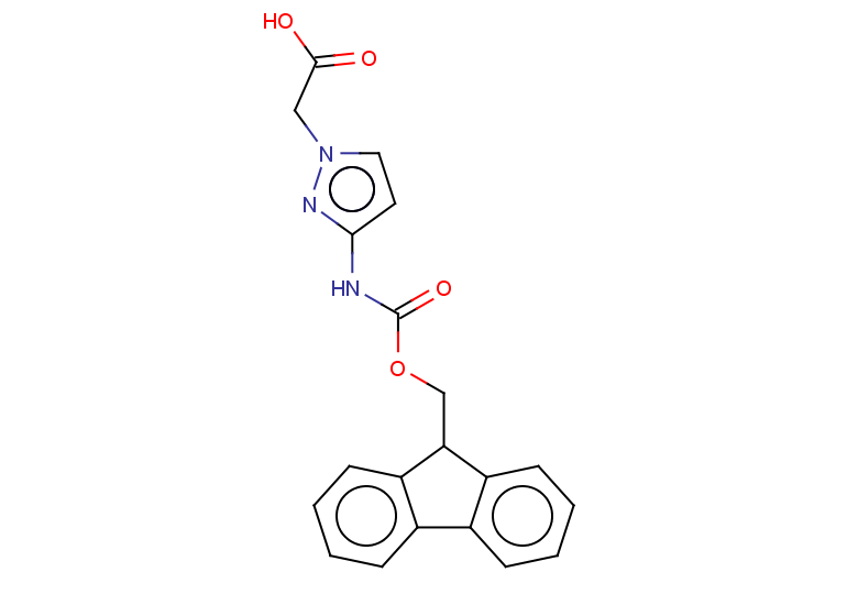 2-[3-({[(9H-fluoren-9-yl)methoxy]carbonyl}amino)-1H-pyrazol-1-yl]acetic acid