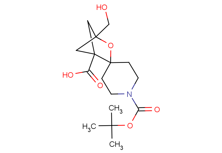 1'-[(tert-butoxy)carbonyl]-4-(hydroxymethyl)-3-oxaspiro[bicyclo[2.1.1]hexane-2,4'-piperidine]-1-carboxylic acid