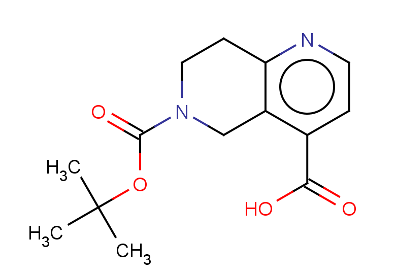 6-[(tert-butoxy)carbonyl]-5,6,7,8-tetrahydro-1,6-naphthyridine-4-carboxylic acid