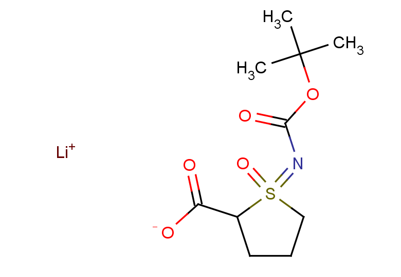 lithium 1-{[(tert-butoxy)carbonyl]imino}-1-oxo-1lambda6-thiolane-2-carboxylate