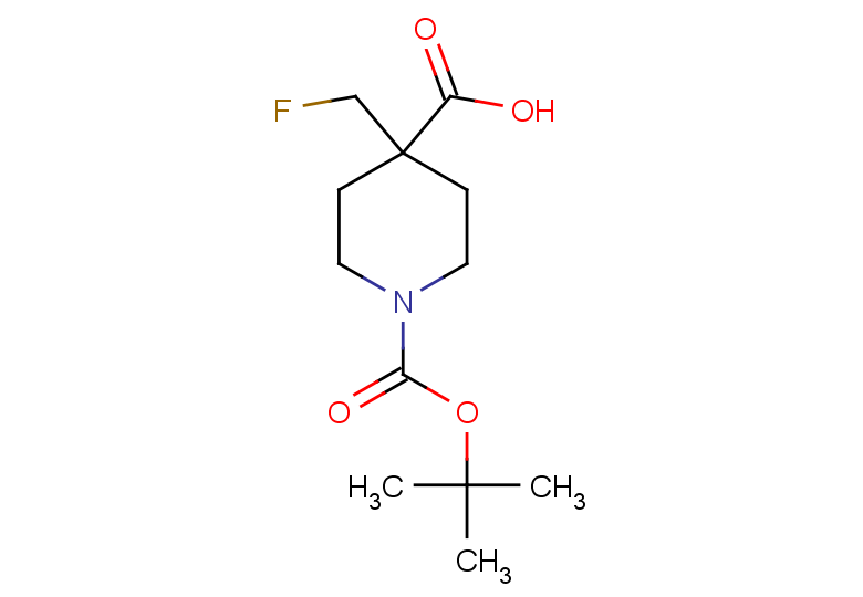 1-[(tert-butoxy)carbonyl]-4-(fluoromethyl)piperidine-4-carboxylic acid
