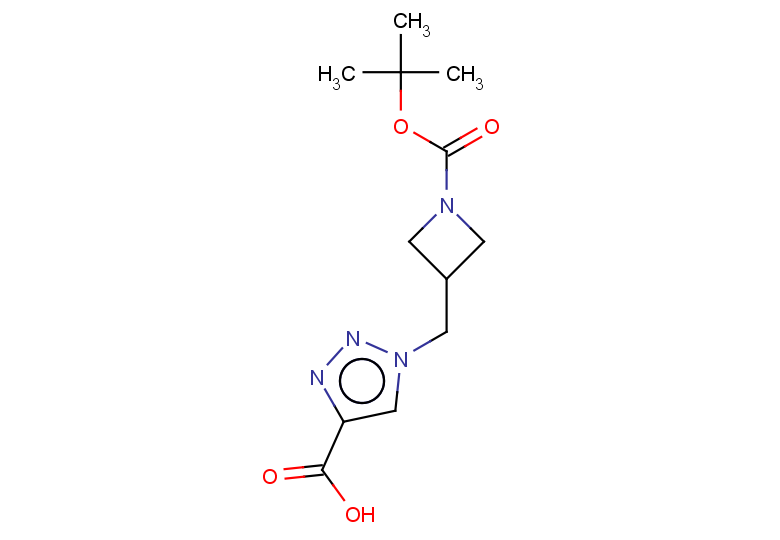 1-({1-[(tert-butoxy)carbonyl]azetidin-3-yl}methyl)-1H-1,2,3-triazole-4-carboxylic acid