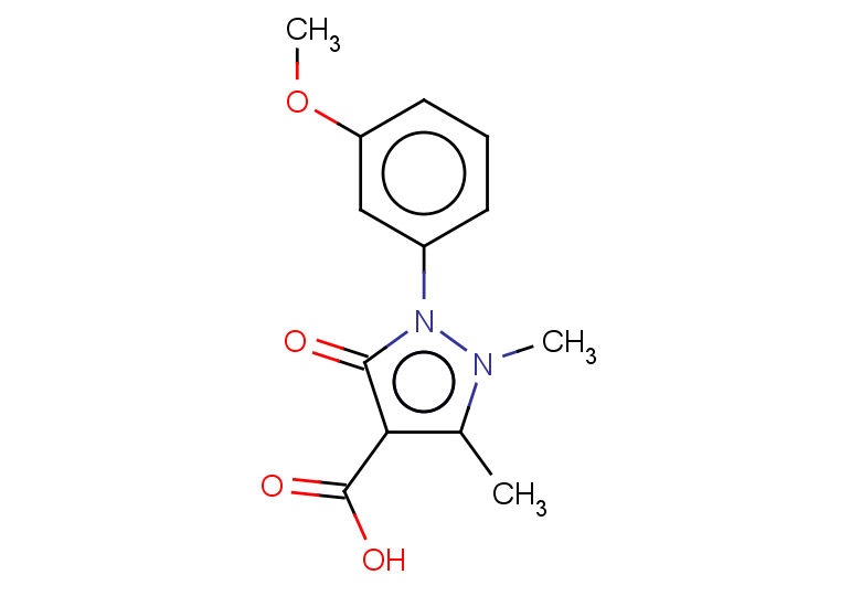 2-(3-methoxyphenyl)-1,5-dimethyl-3-oxo-2,3-dihydro-1H-pyrazole-4-carboxylic acid
